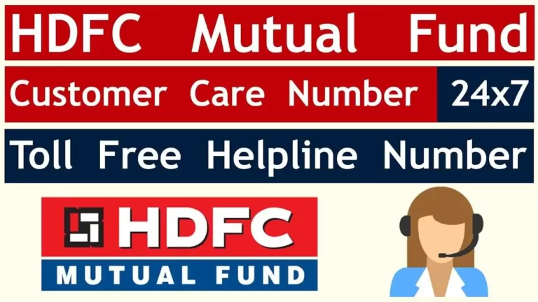 HDFC Mutual Fund Customer Care