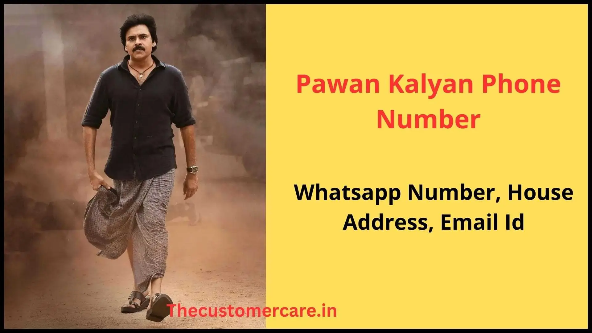 Pawan Kalyan Mobile Number