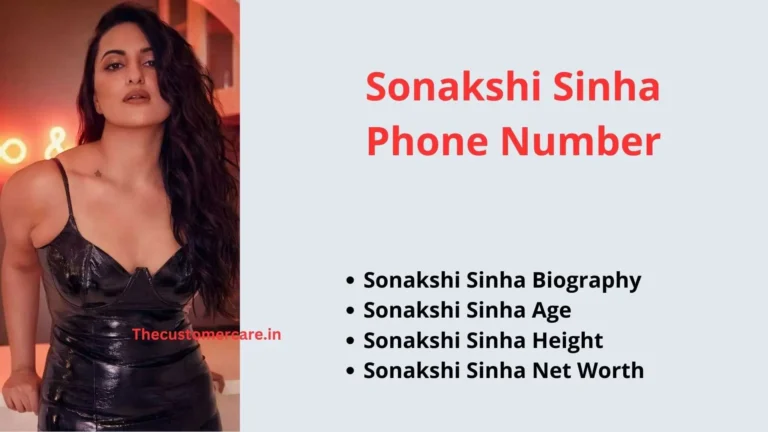 Sonakshi Sinha phone number